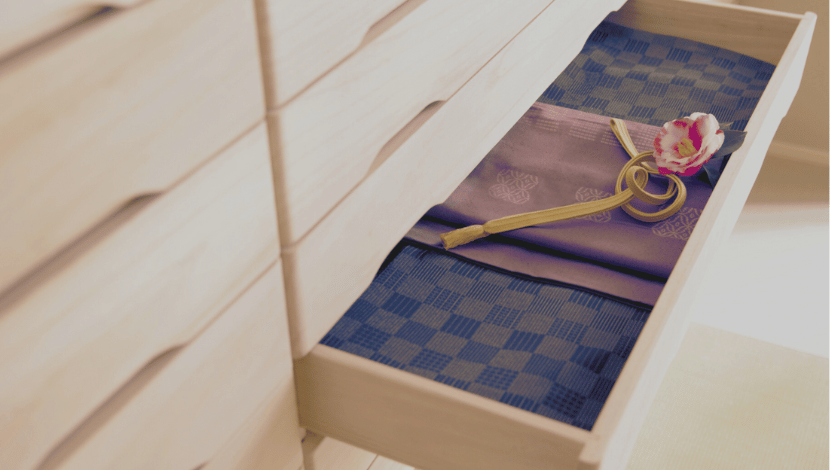 箪笥の中の着物